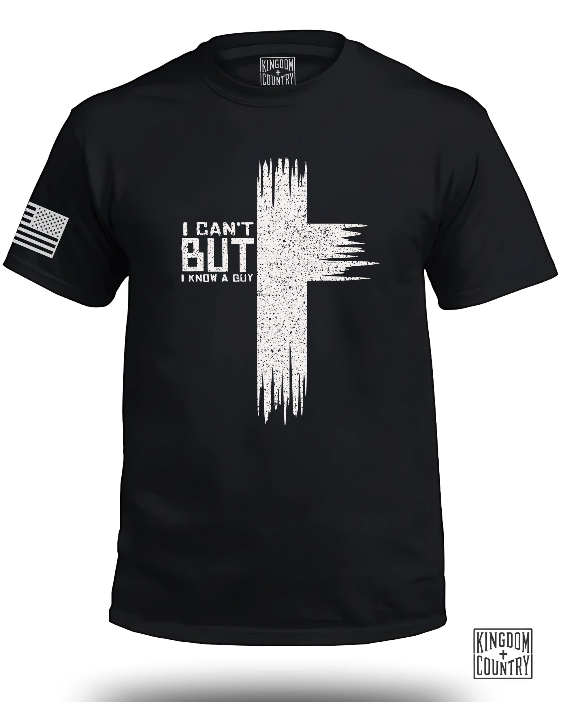 I Can't But I Know a Guy Christian Cross T-Shirt product type