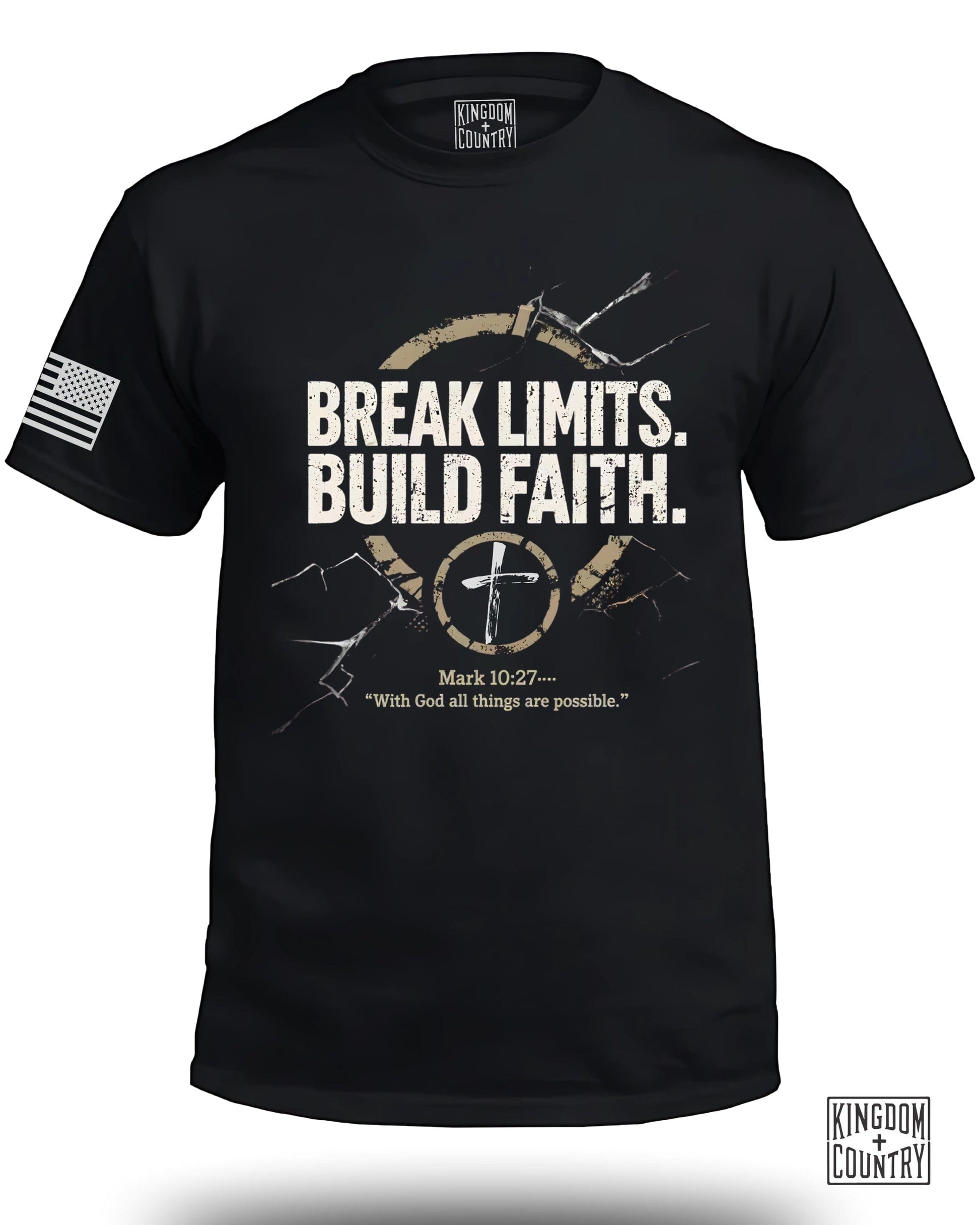 Break Limits Build Faith Inspiring T-shirt product