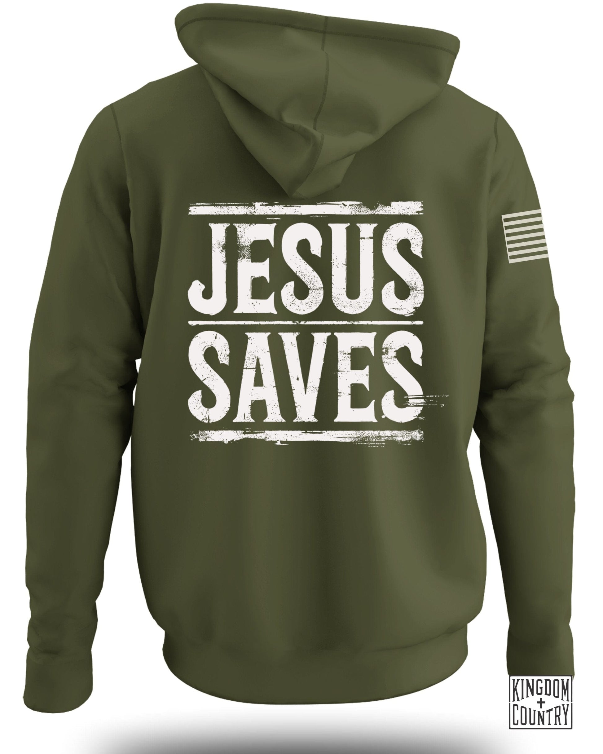 Jesus Saves Graphic Hoodie Stylish Christian product