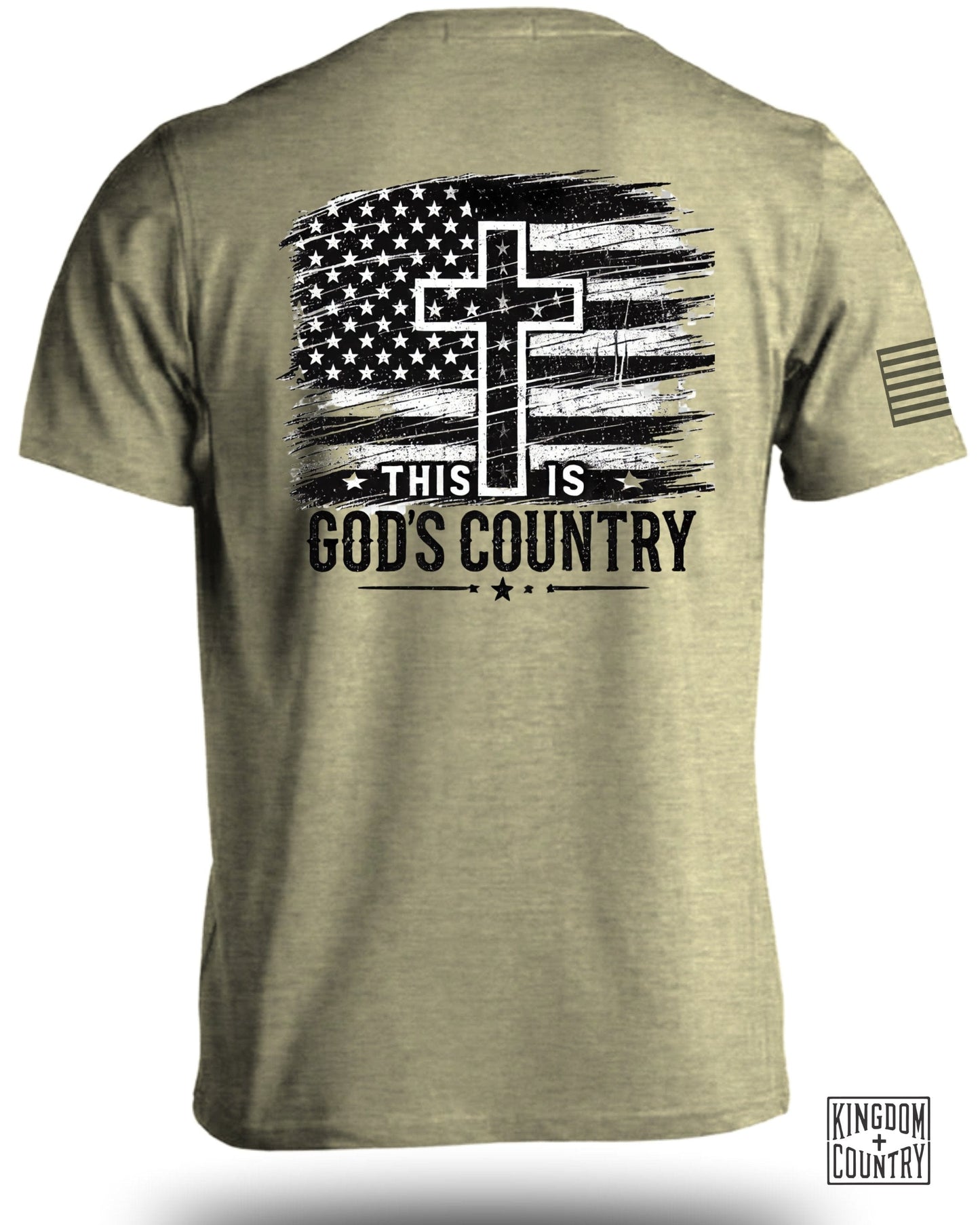 This is God's Country Patriotic Graphic T-shirt product