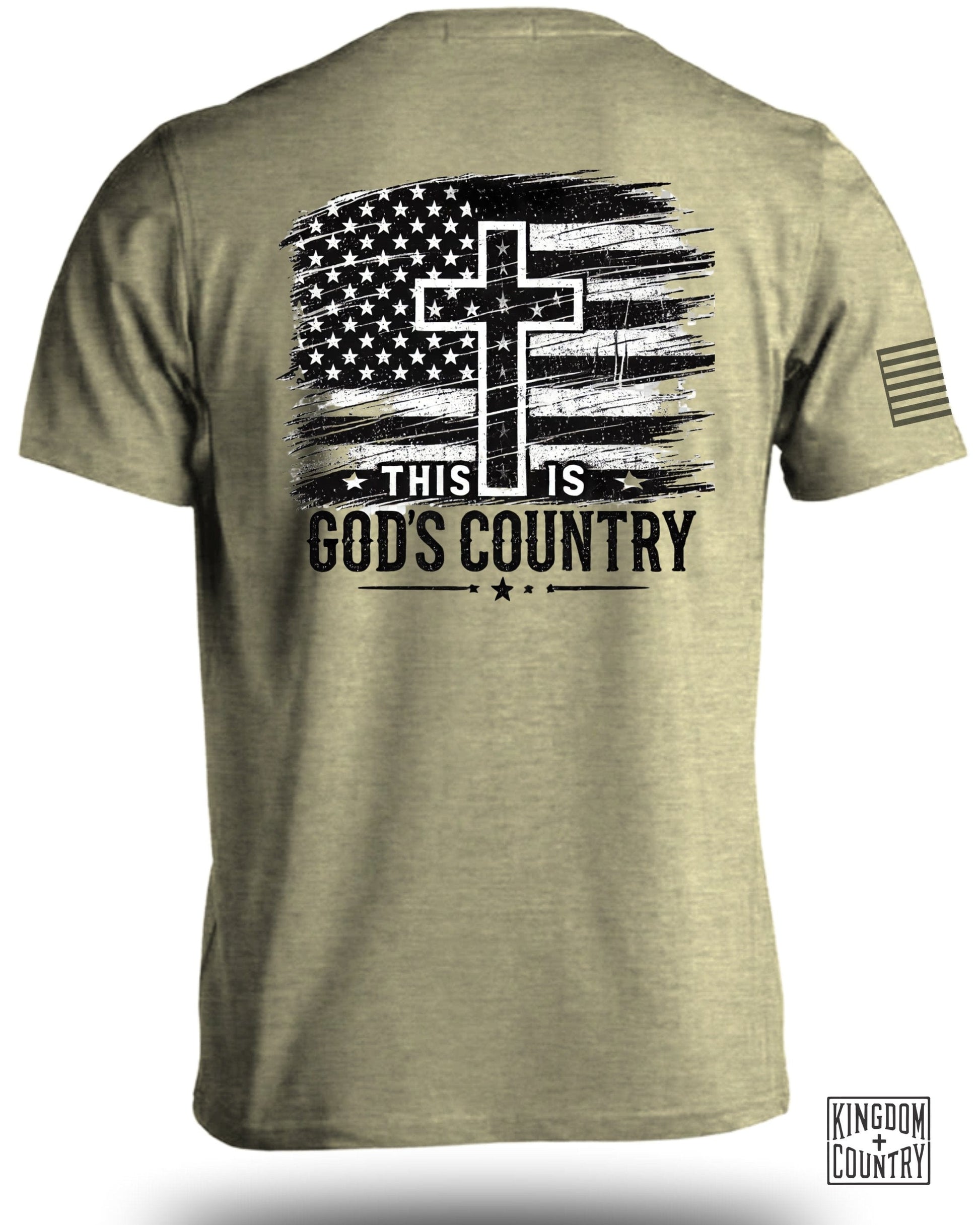 This is God's Country Patriotic Graphic T-shirt product