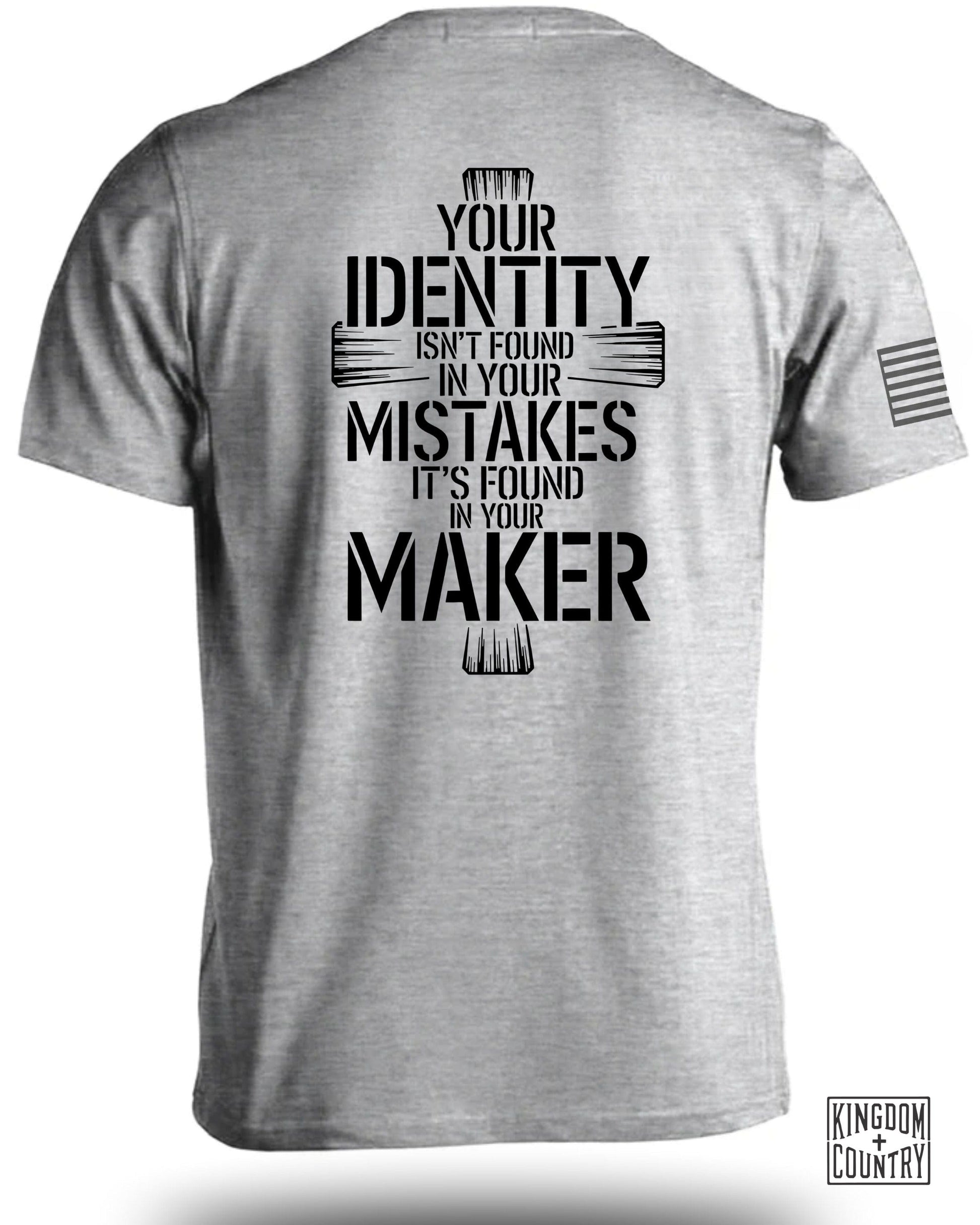 Identity Maker Inspirational Graphic Tee product