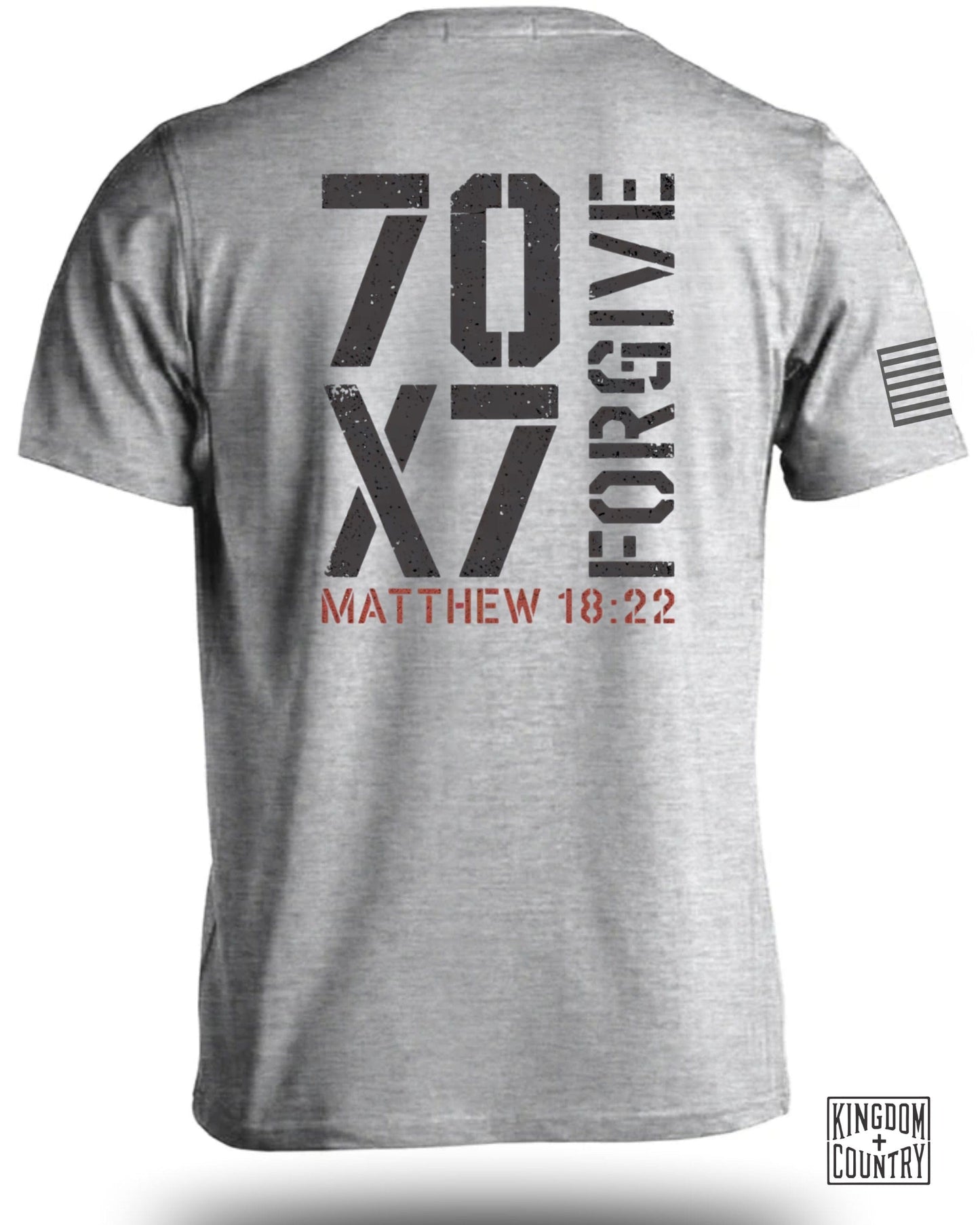 Embrace Forgiveness 70 x 7 Printed back T-shirt product type