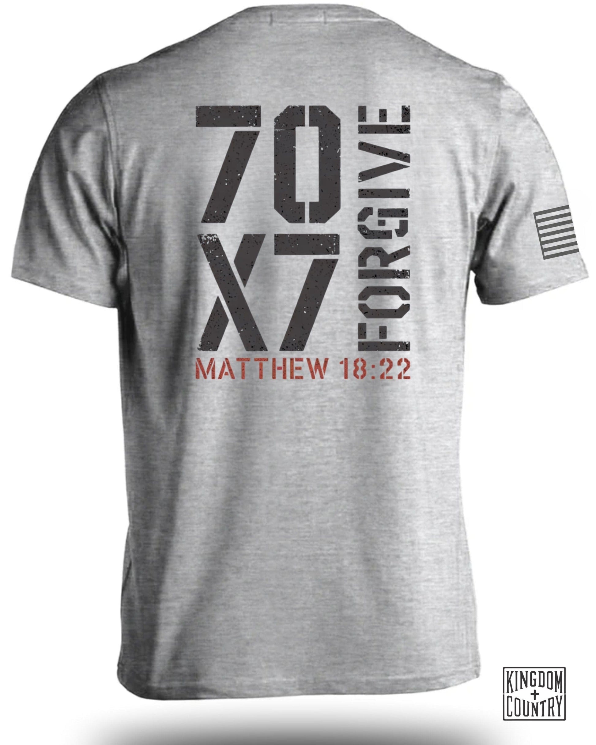 Embrace Forgiveness 70 x 7 Printed back T-shirt product type