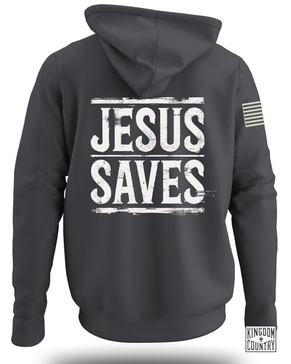 Jesus Saves Christian Faith Hoodie