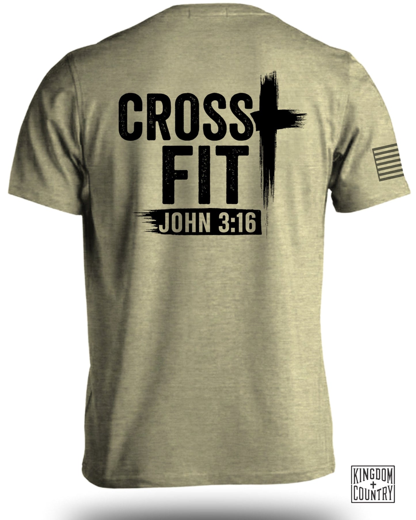 Cross Fit John 3:16 Graphic T-Shirt Product