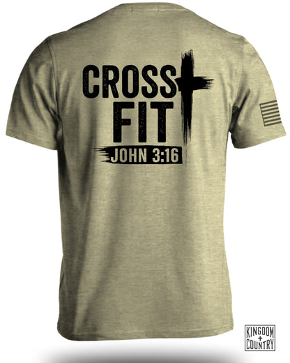 Cross Fit John 3:16 Graphic T-Shirt Product