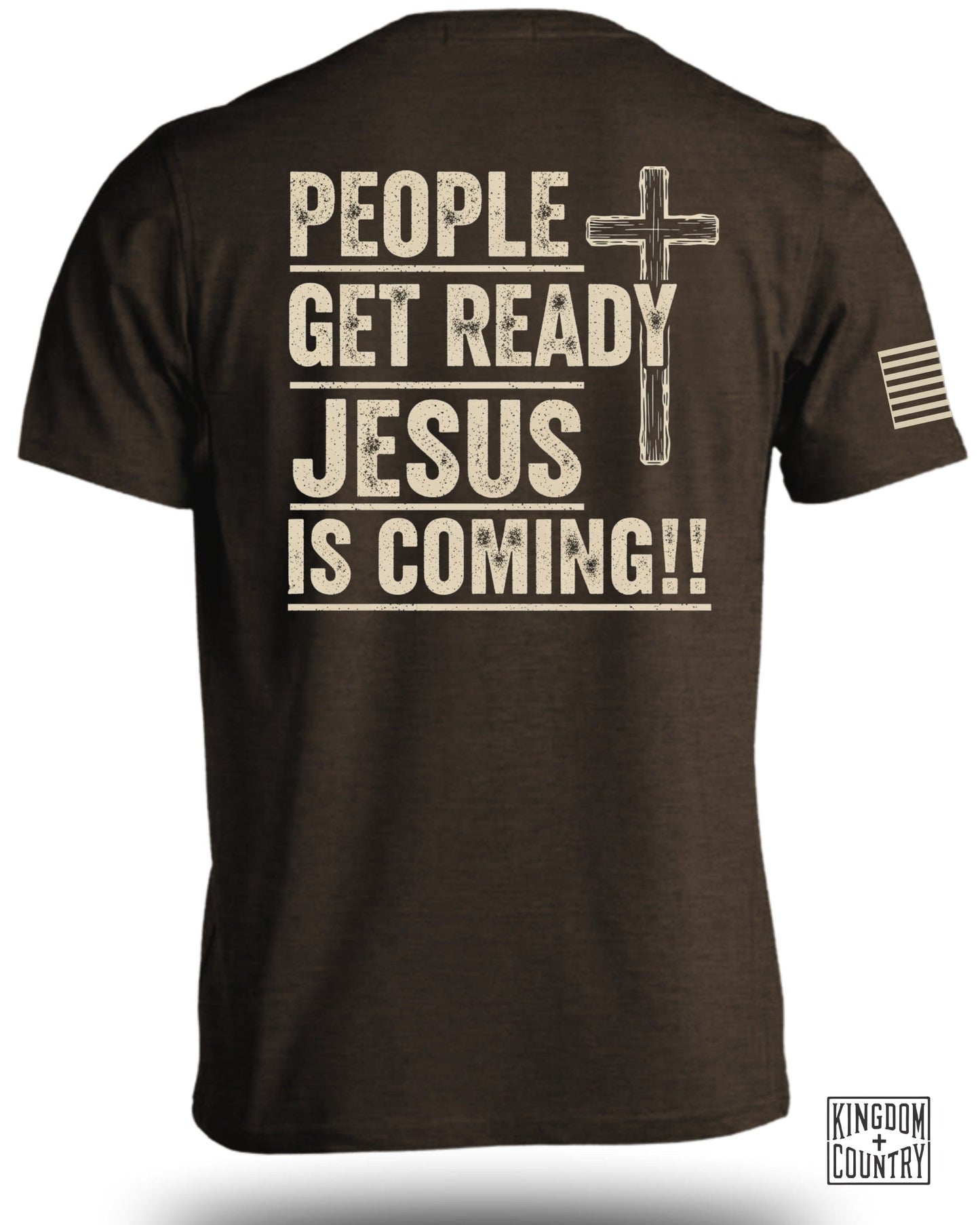 People Get Ready Jesus Is Coming T-shirt product