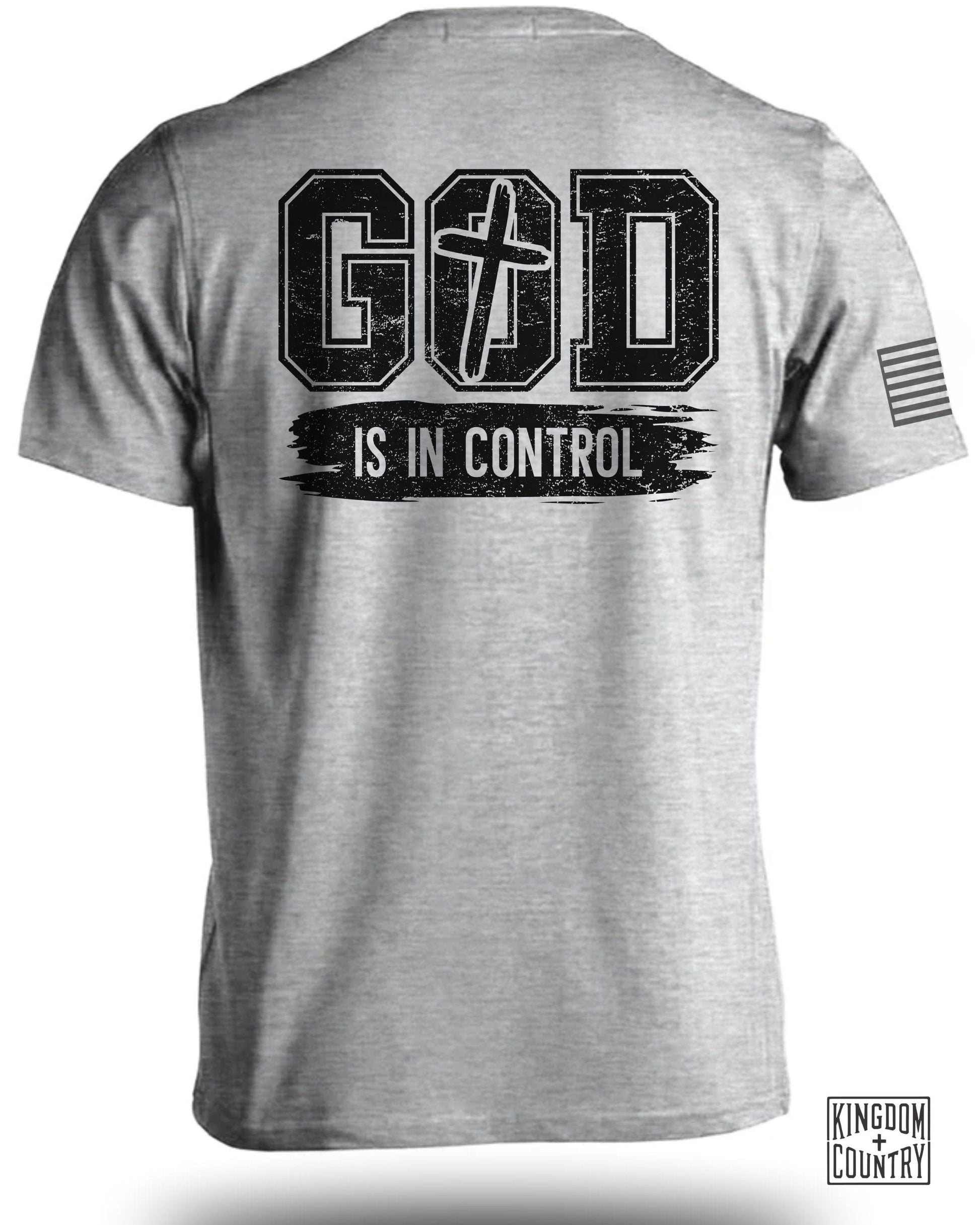 GOD IS IN CONTROL Graphic Tees Shirt product type