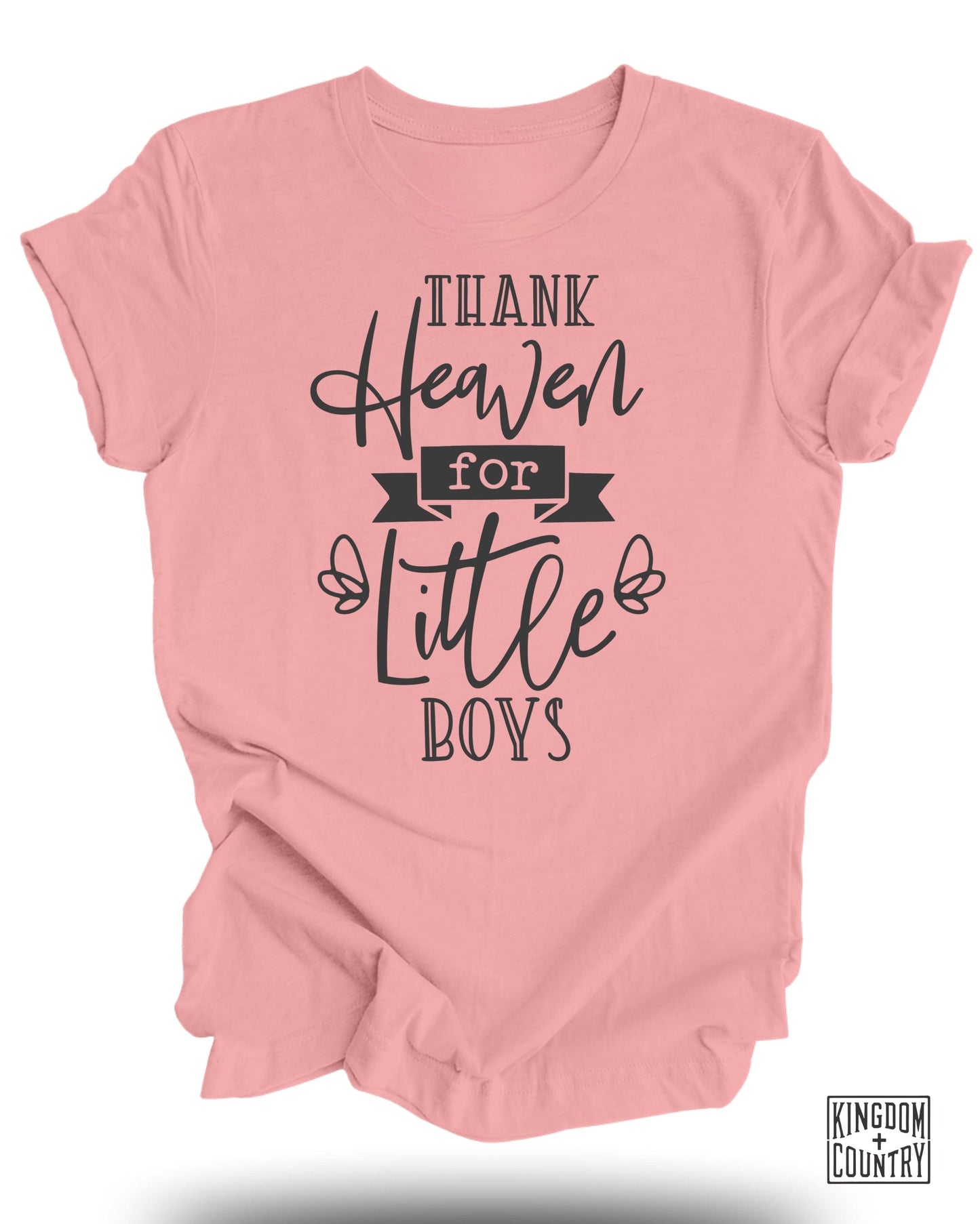 Thank Heaven for Little Boys Graphic Tee product type