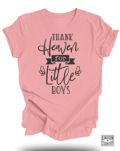 Thank Heaven for Little Boys Graphic Tee product type