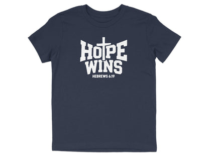 Inspirational Hope Wins Hebrews 6:19 Shirt