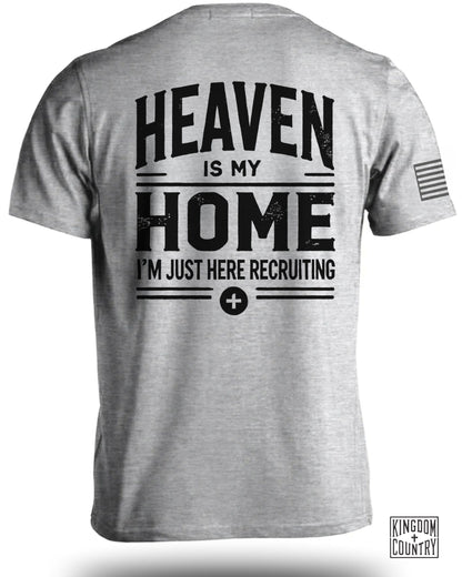 Heaven is My Home I'm Just Here Recruiting T-shirt product