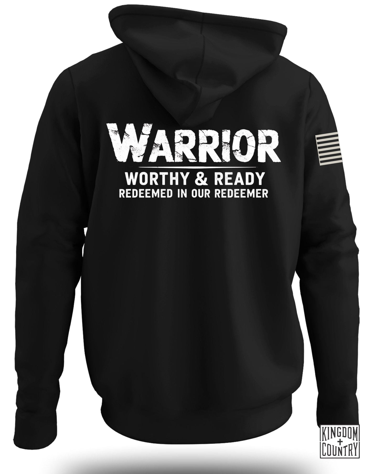 Warrior Worthy Ready Redeemed Hoodie product type