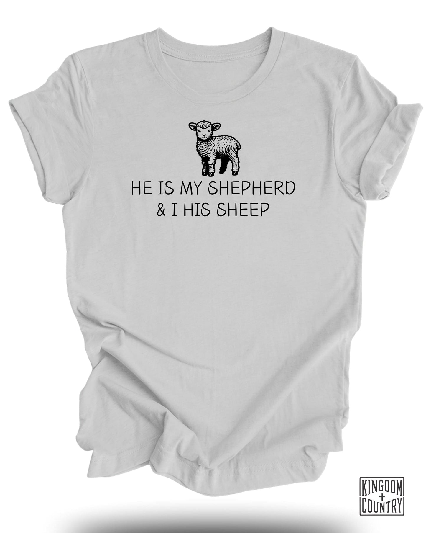 He Is My Shepherd I His Sheep Graphic T-Shirt product