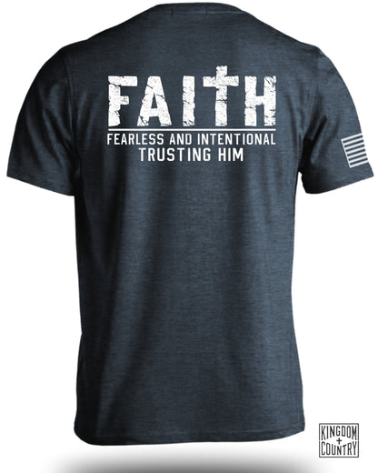 Faith Fearless Trusting Him Graphic T-shirt product type