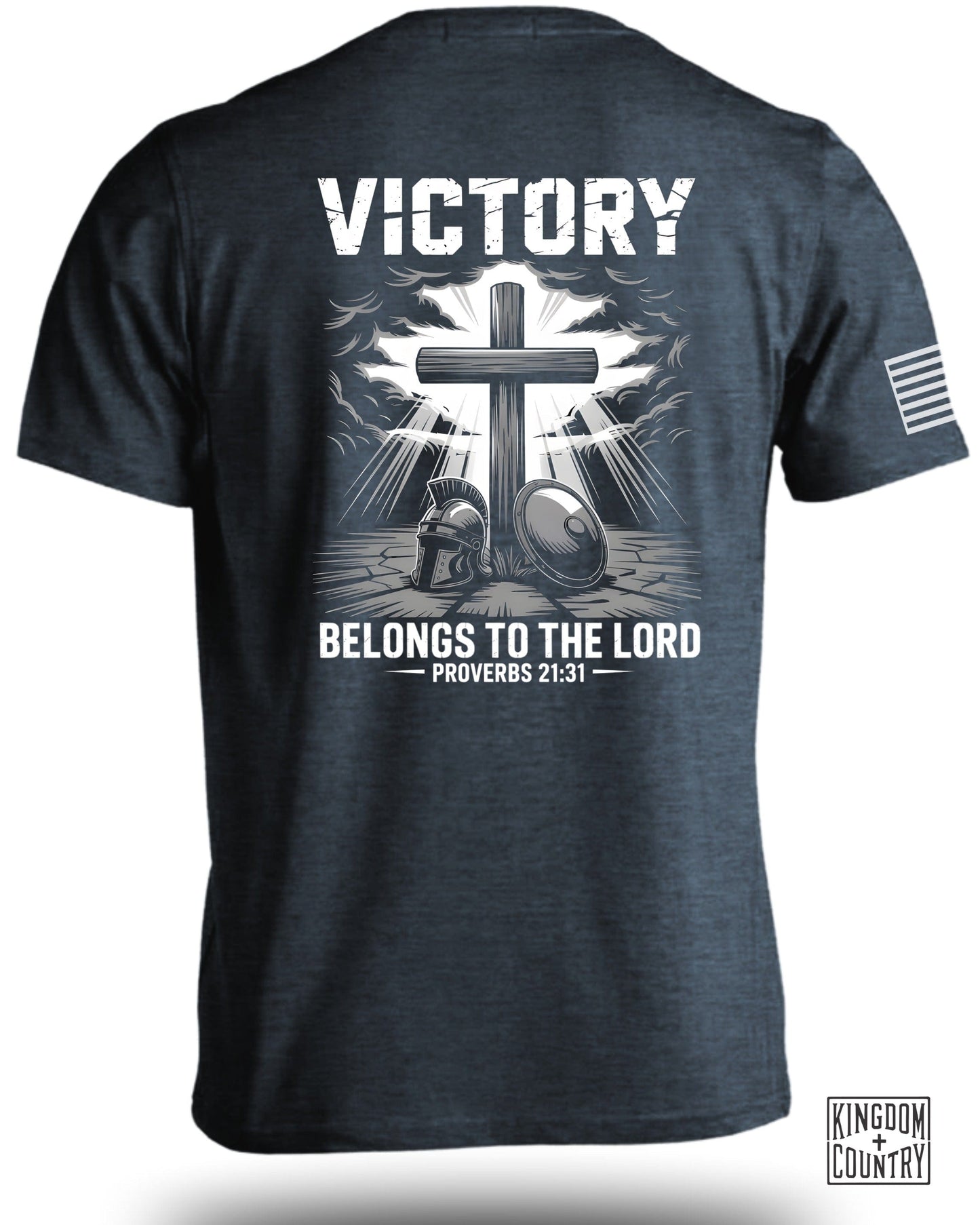 Victory Belongs to the Lord Graphic Tee Shirt product type