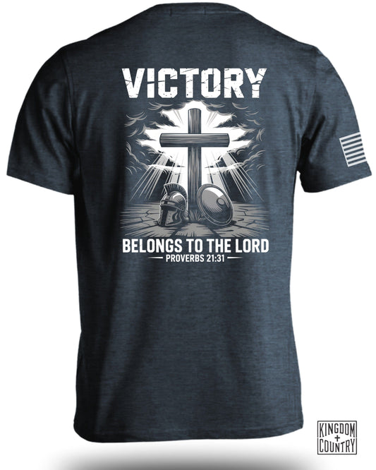 Victory Belongs to the Lord Graphic Tee Shirt product type
