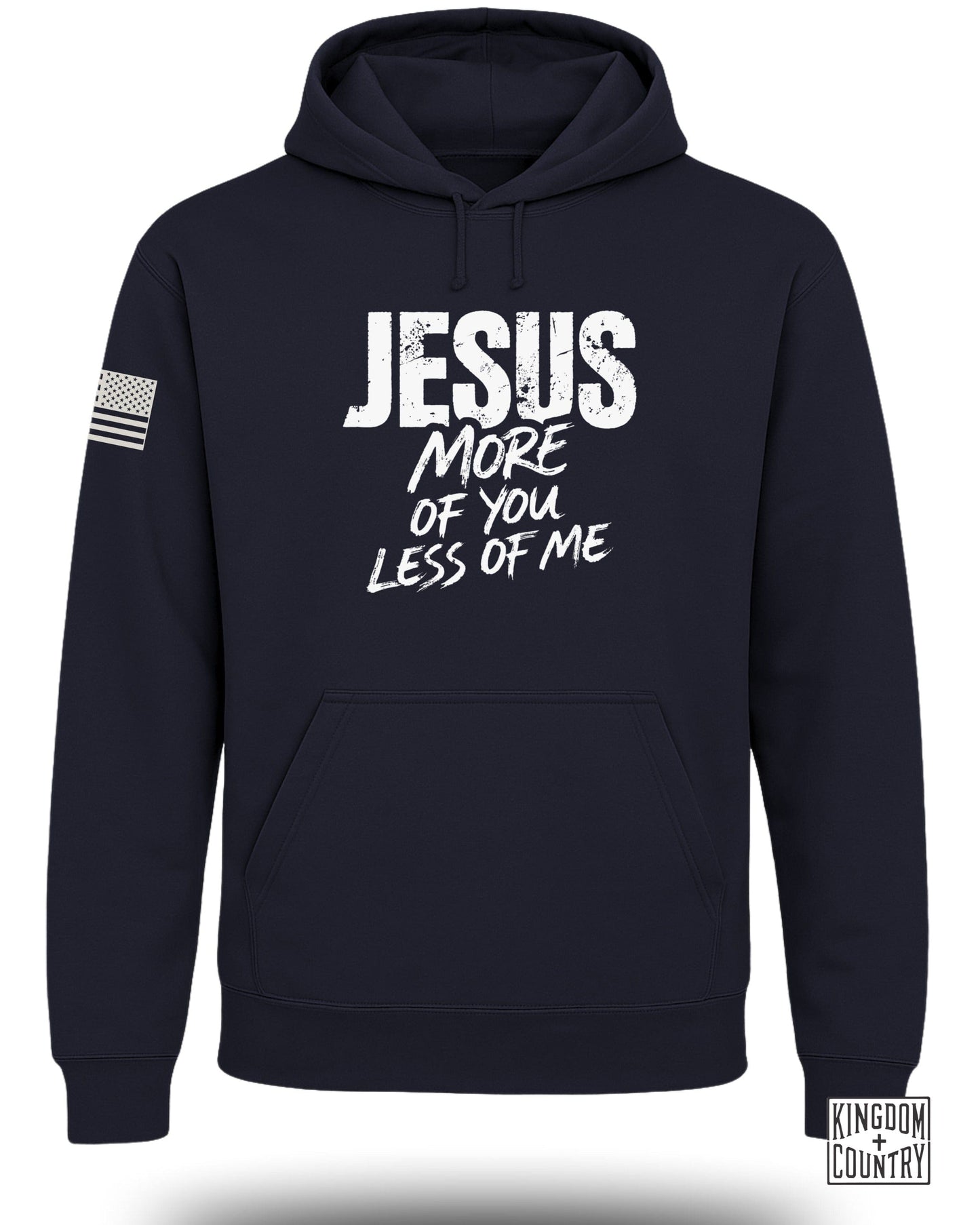 JESUS MORE OF YOU LESS OF ME Hoodie Product
