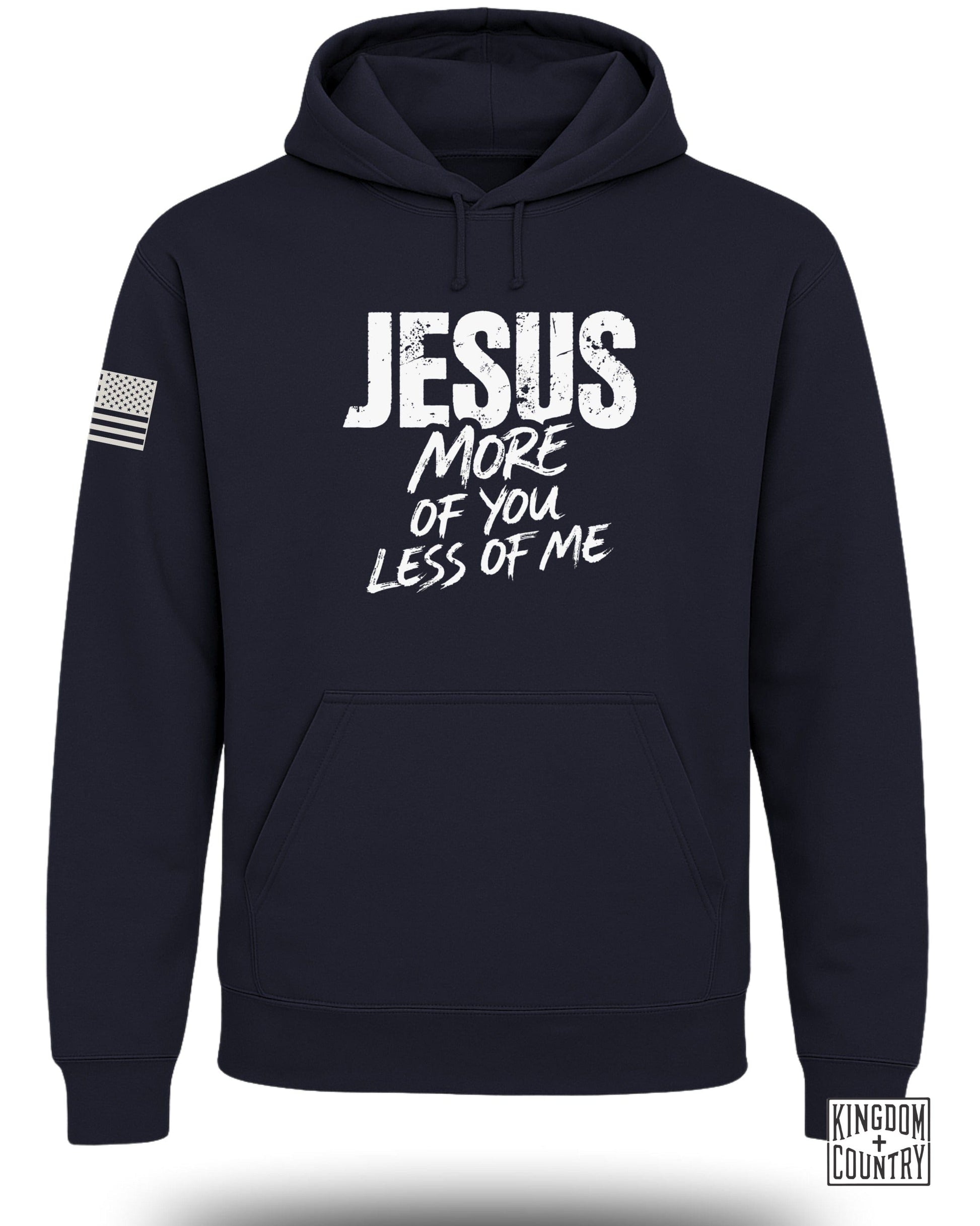 JESUS MORE OF YOU LESS OF ME Hoodie Product