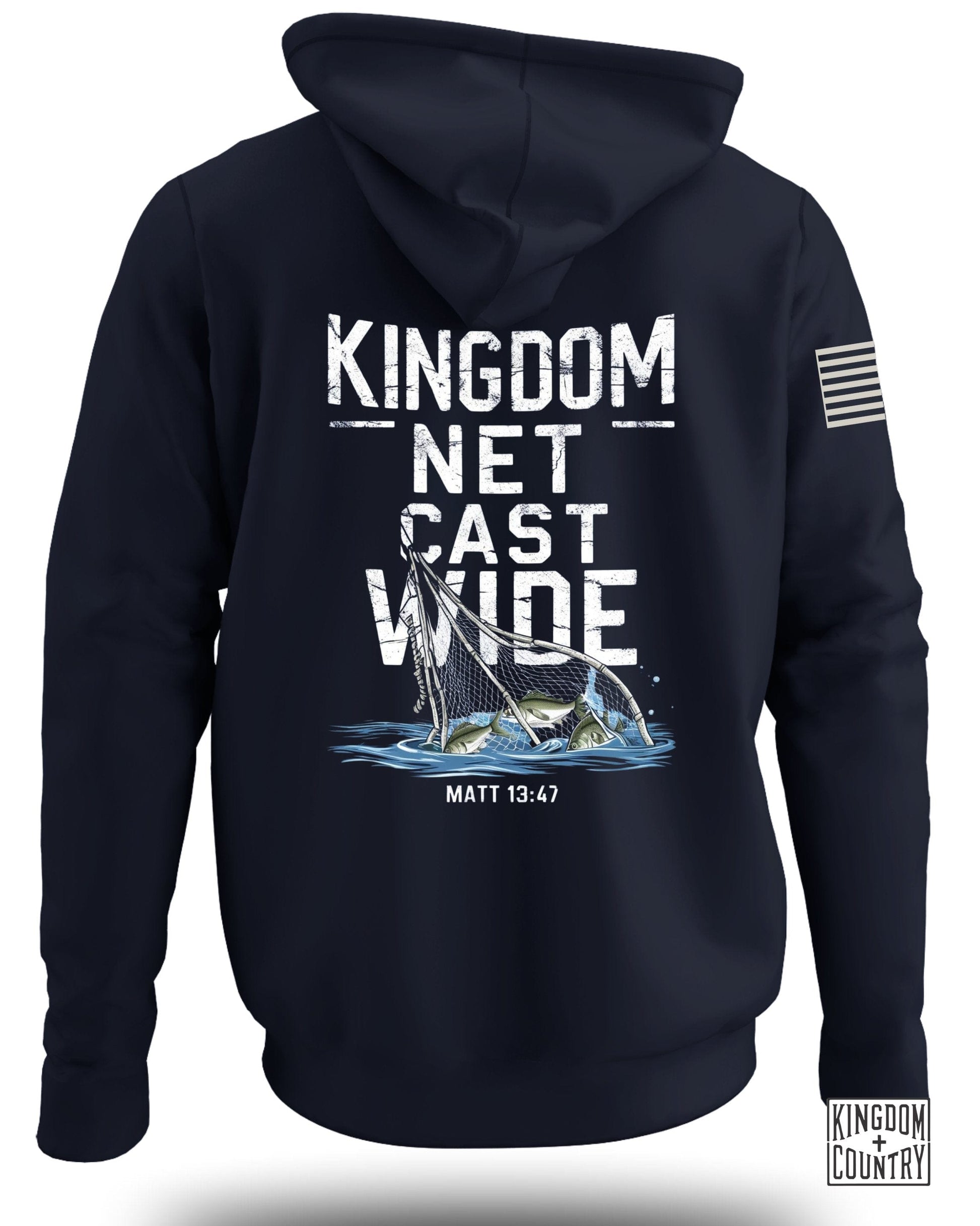 Kingdom Net Cast Wide Hoodie product type