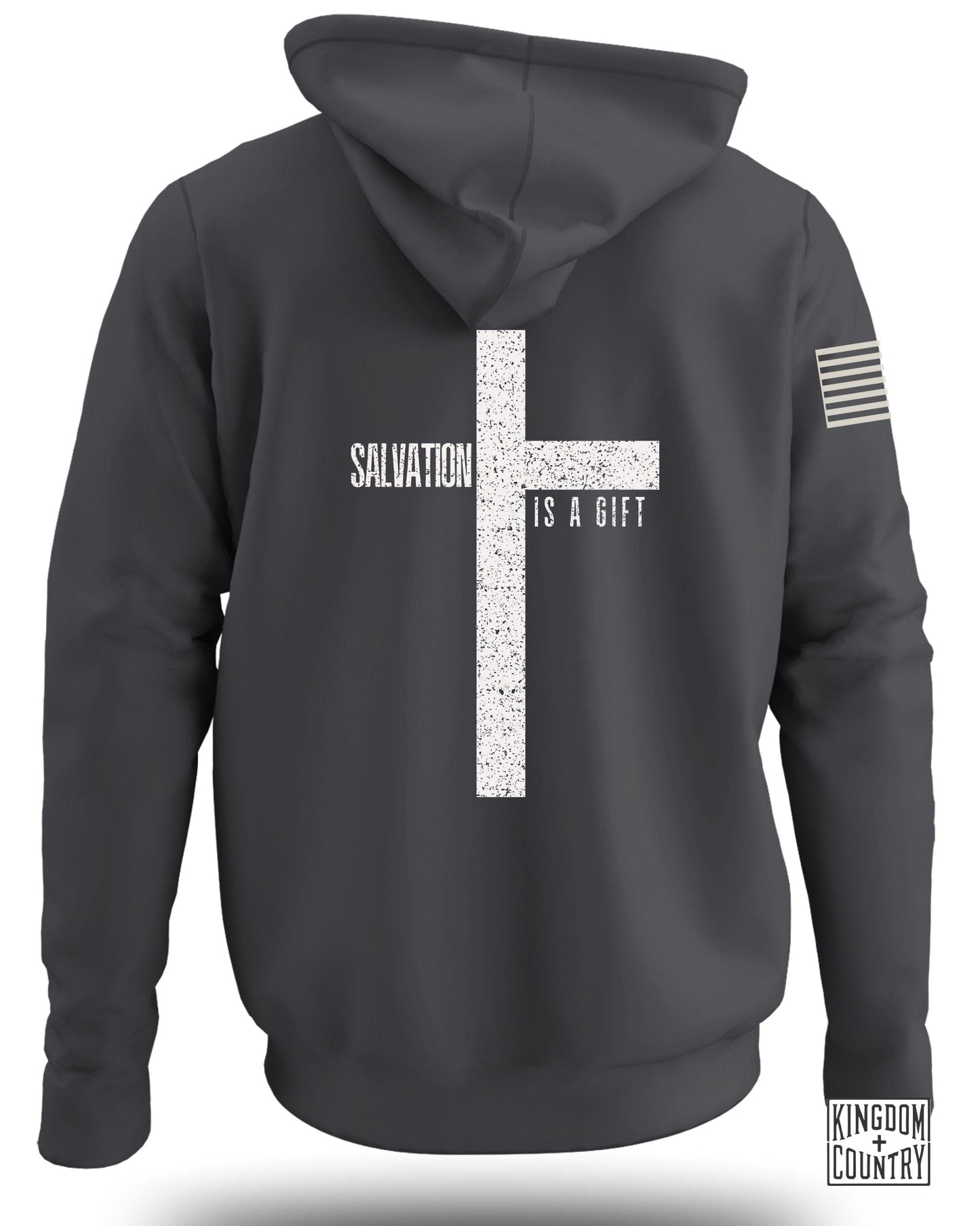 Salvation Is A Gift Cross Hoodie Sweatshirt product