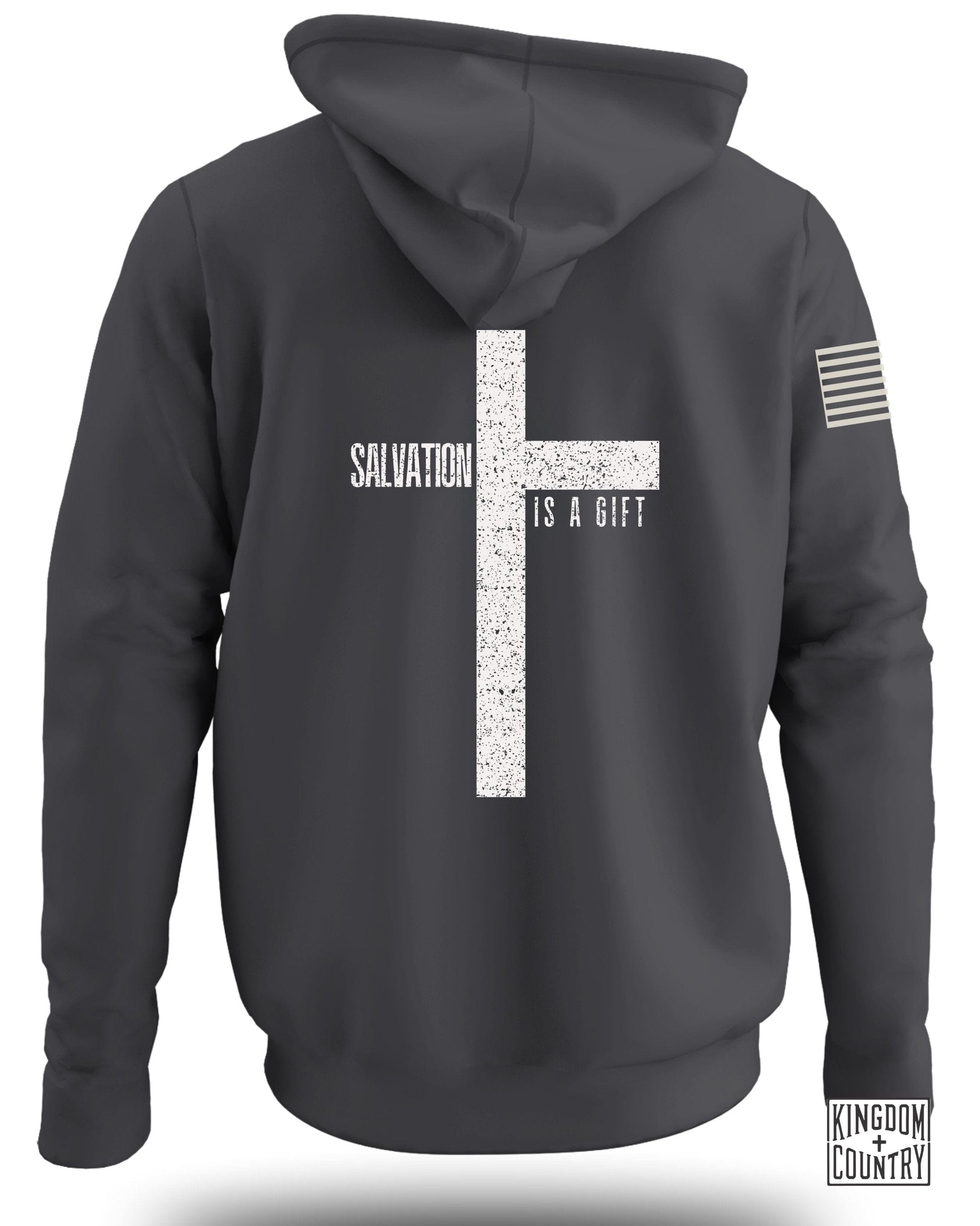 Salvation Is A Gift Cross Hoodie Sweatshirt product