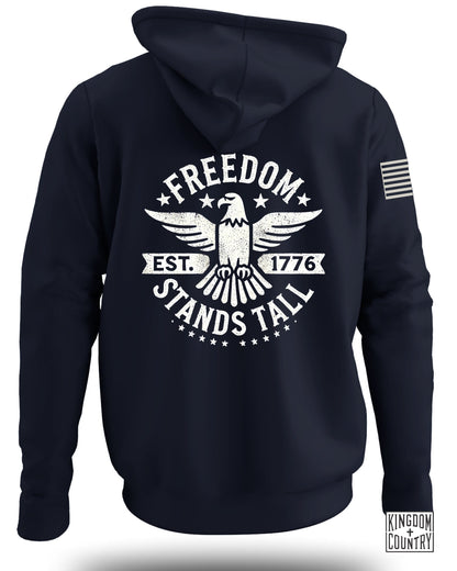 Freedom Stands Tall Est. 1776 Graphic Hoodie product