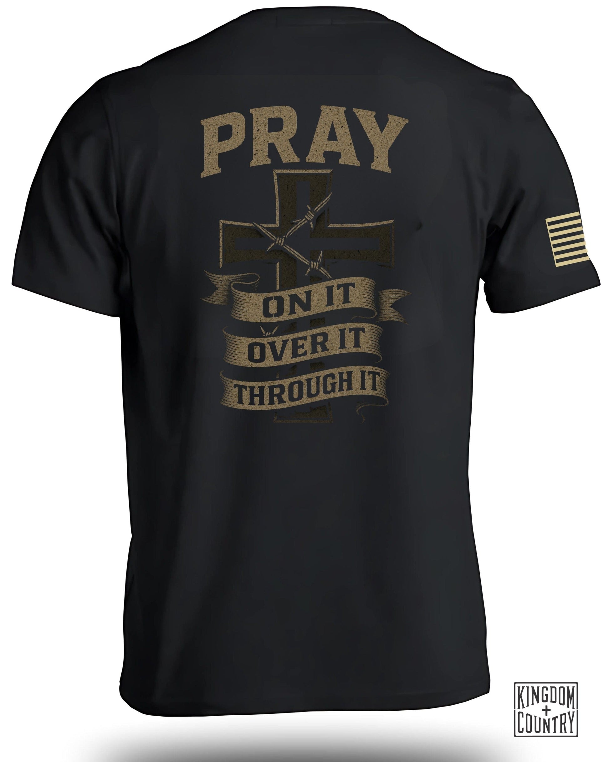 Pray On It Over It Through It Shirt product type
