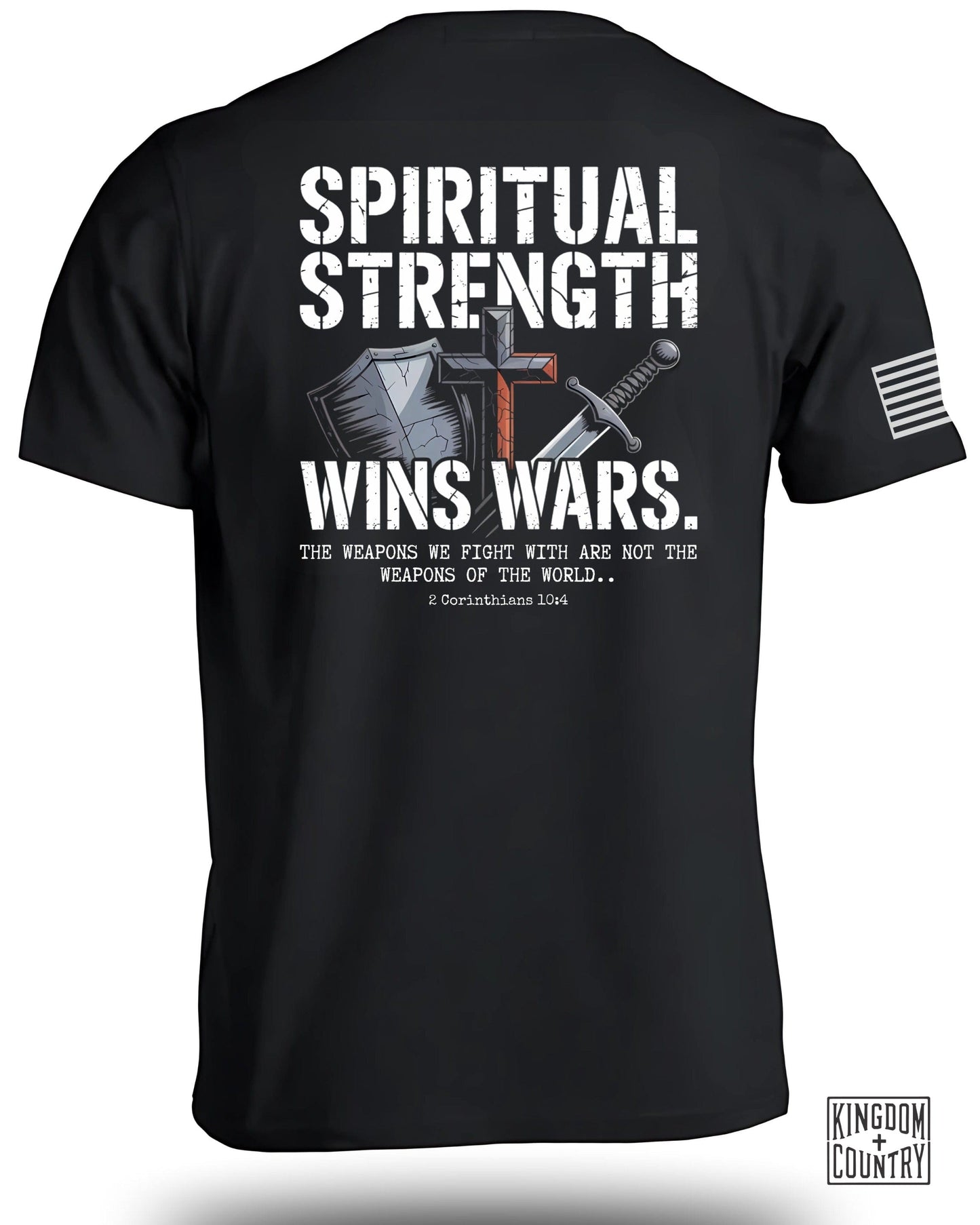 Spiritual Strength Wins Wars T-shirt product