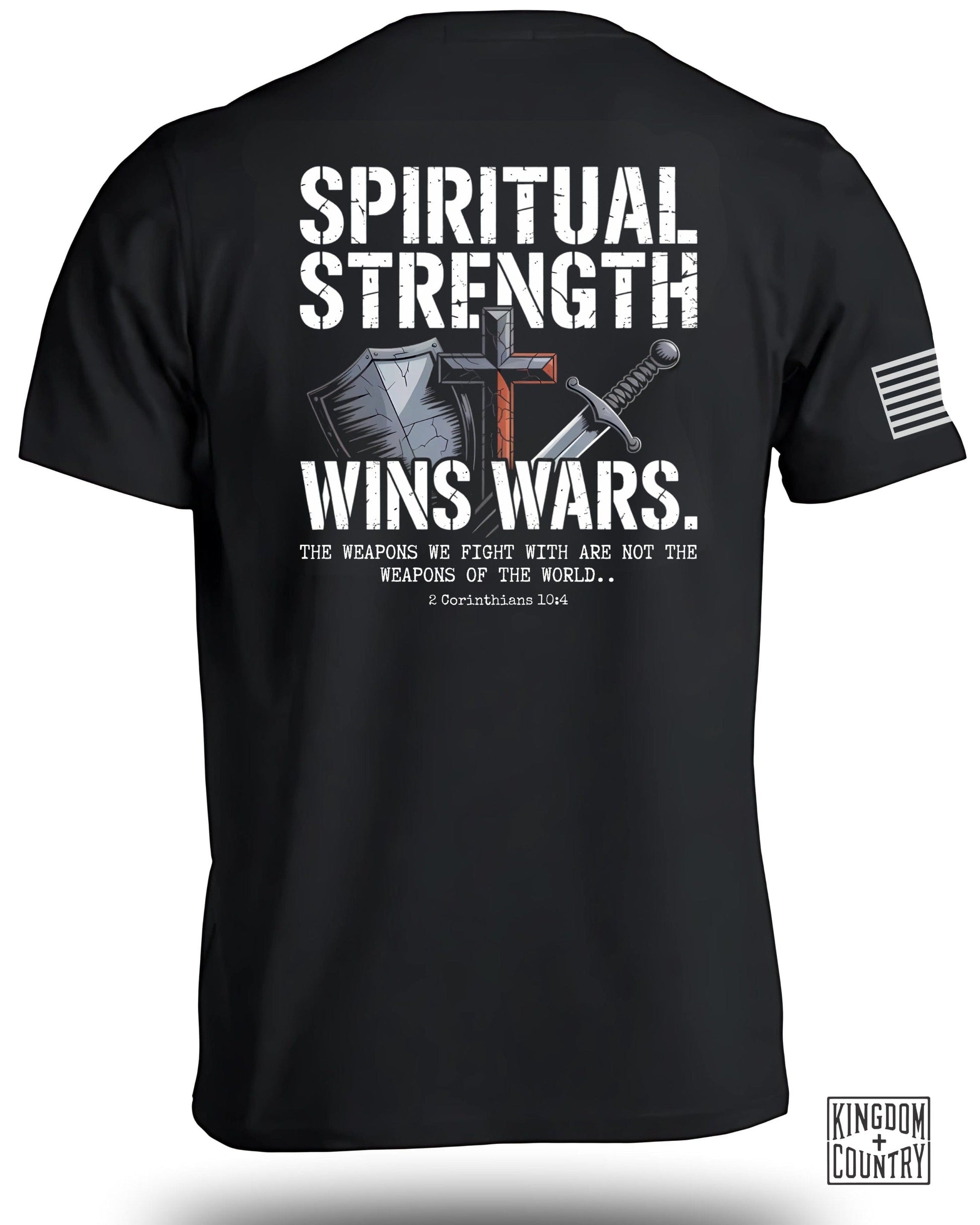 Spiritual Strength Wins Wars T-shirt product