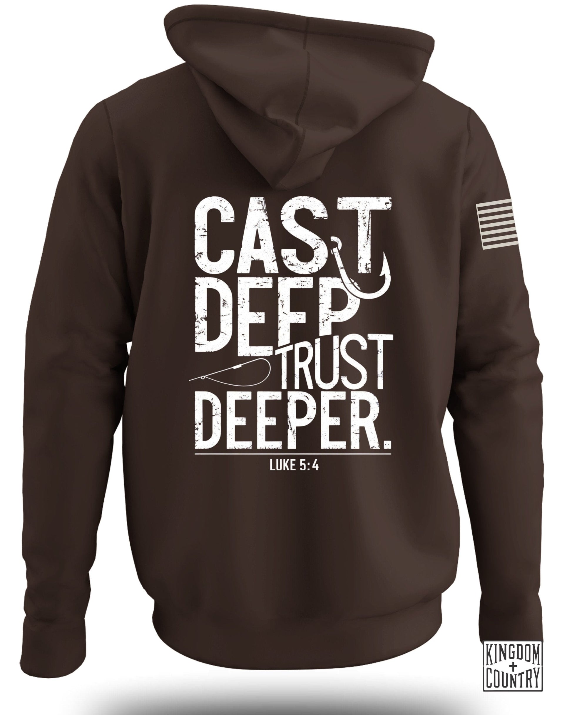 Cast Deep Trust Deeper Luke 5:4 Hoodie product