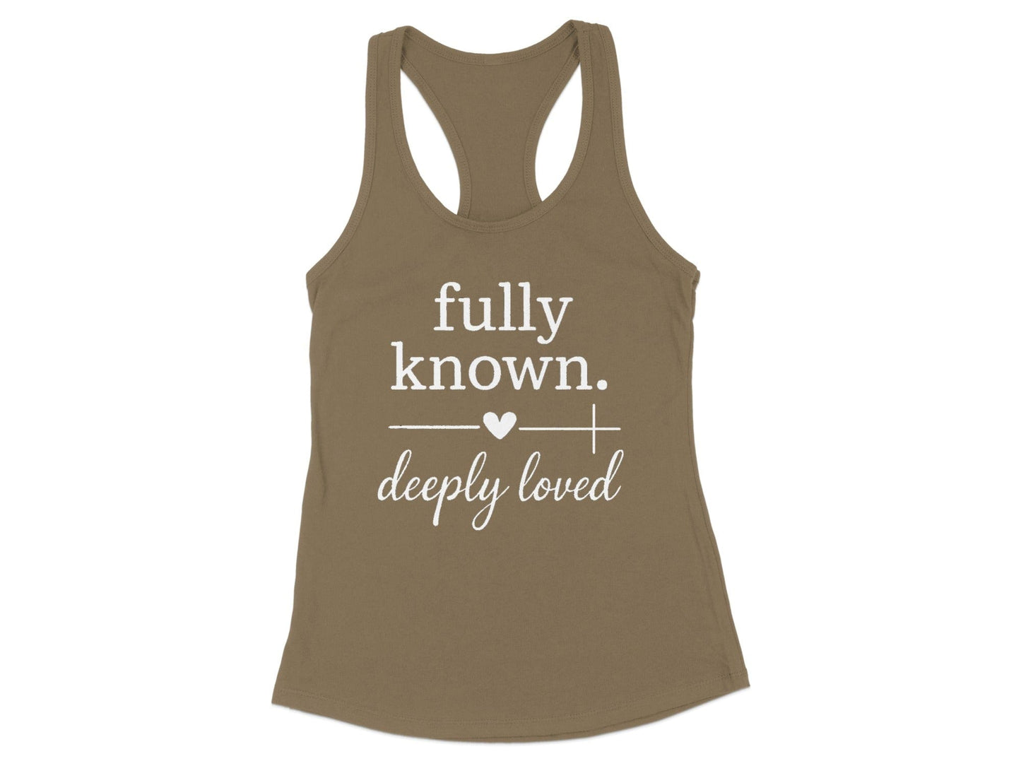 Fully Known Deeply Loved Graphic Tank Top product