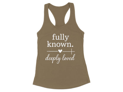 Fully Known Deeply Loved Graphic Tank Top product