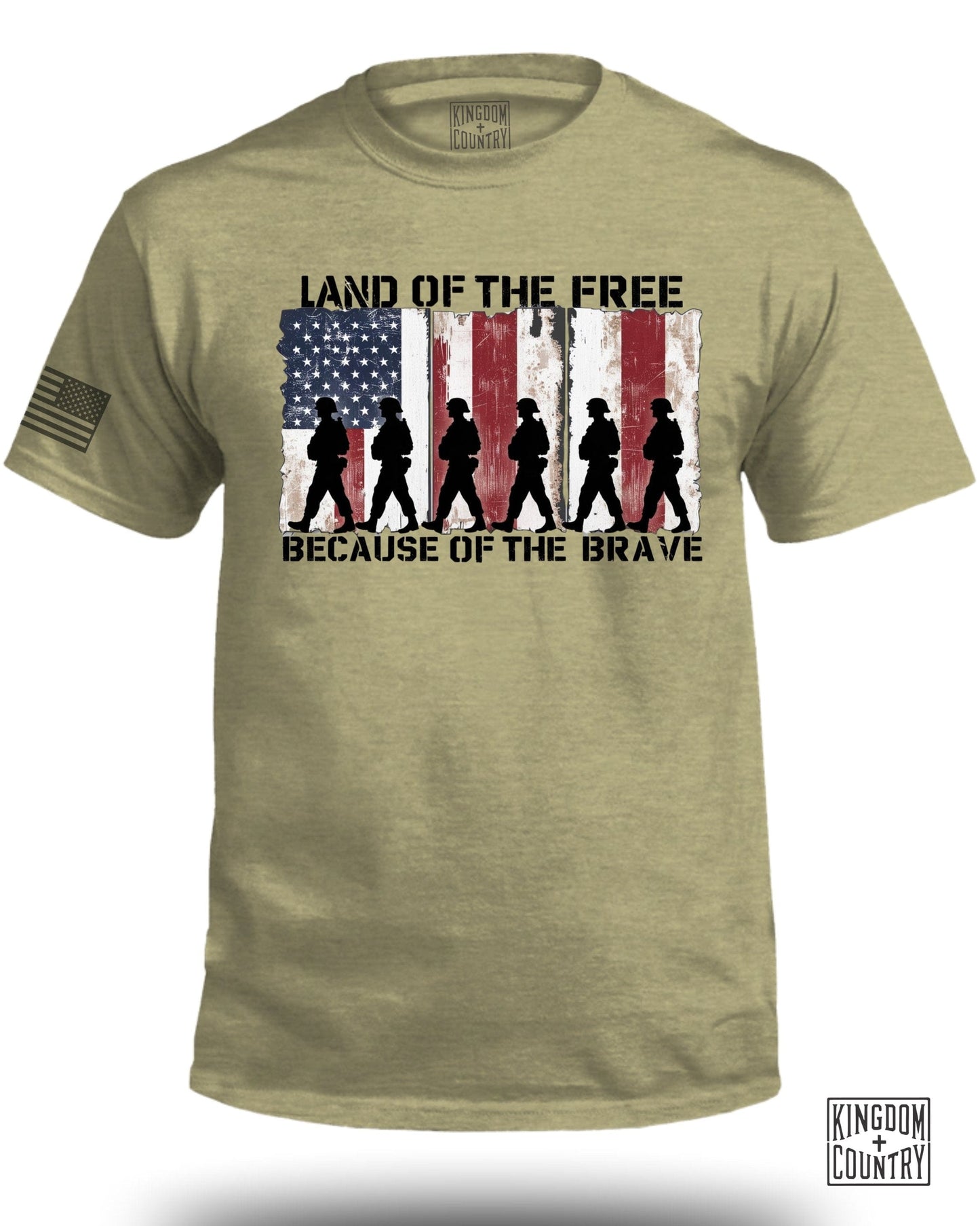 Land of the Free Because of the Brave product type