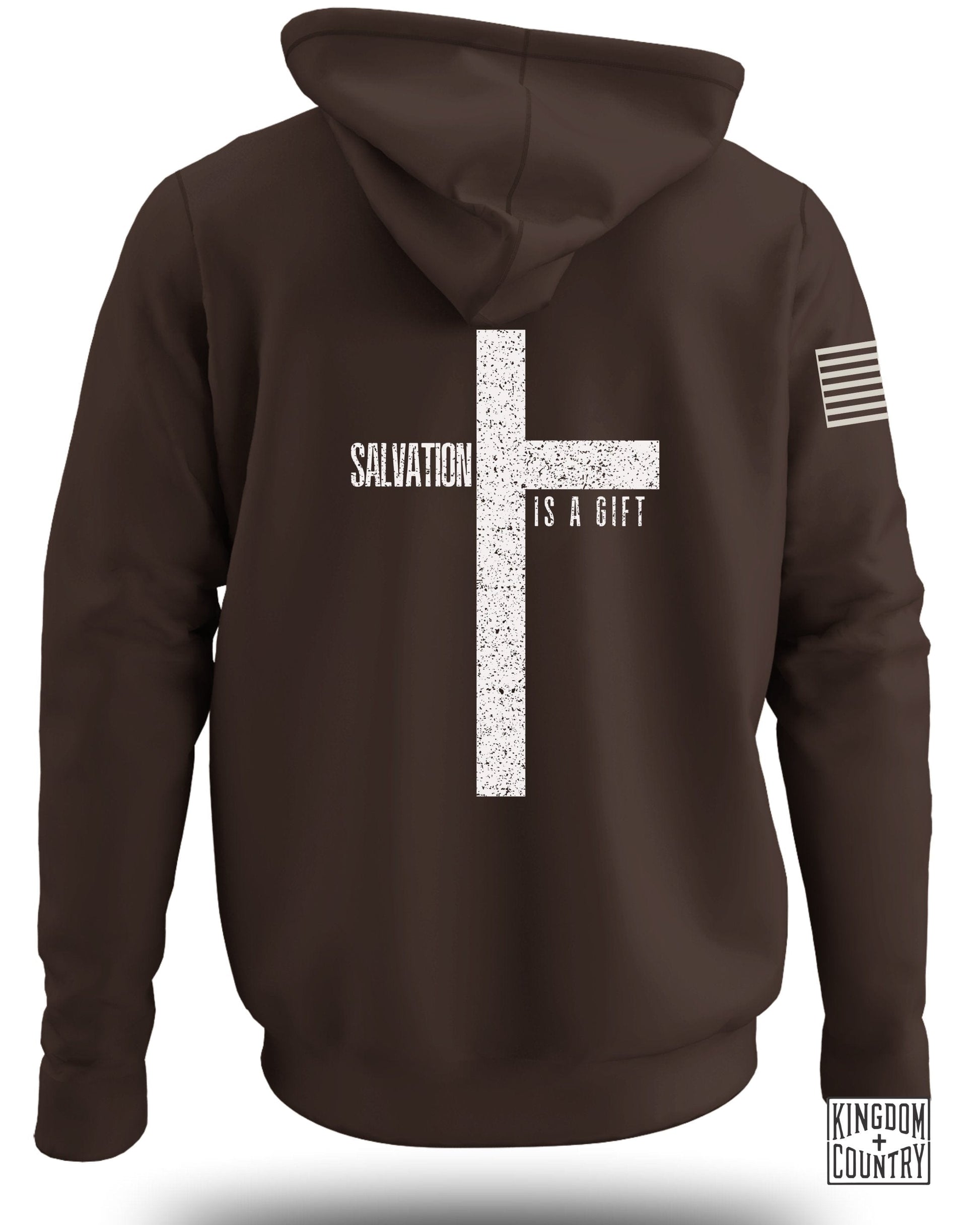 Salvation is a Gift Cross Hoodie product type