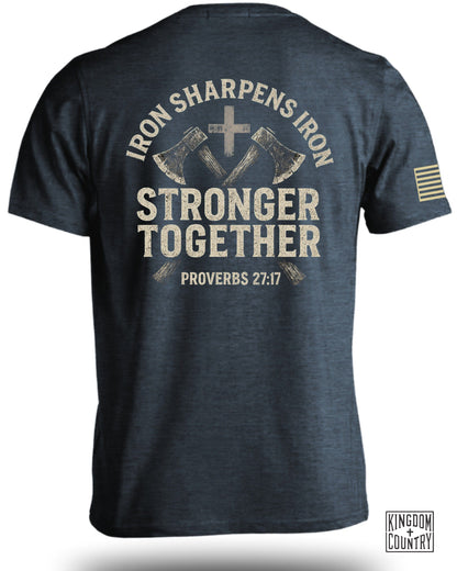 Iron Sharpens Iron Stronger Together Proverbs 27:17 product type