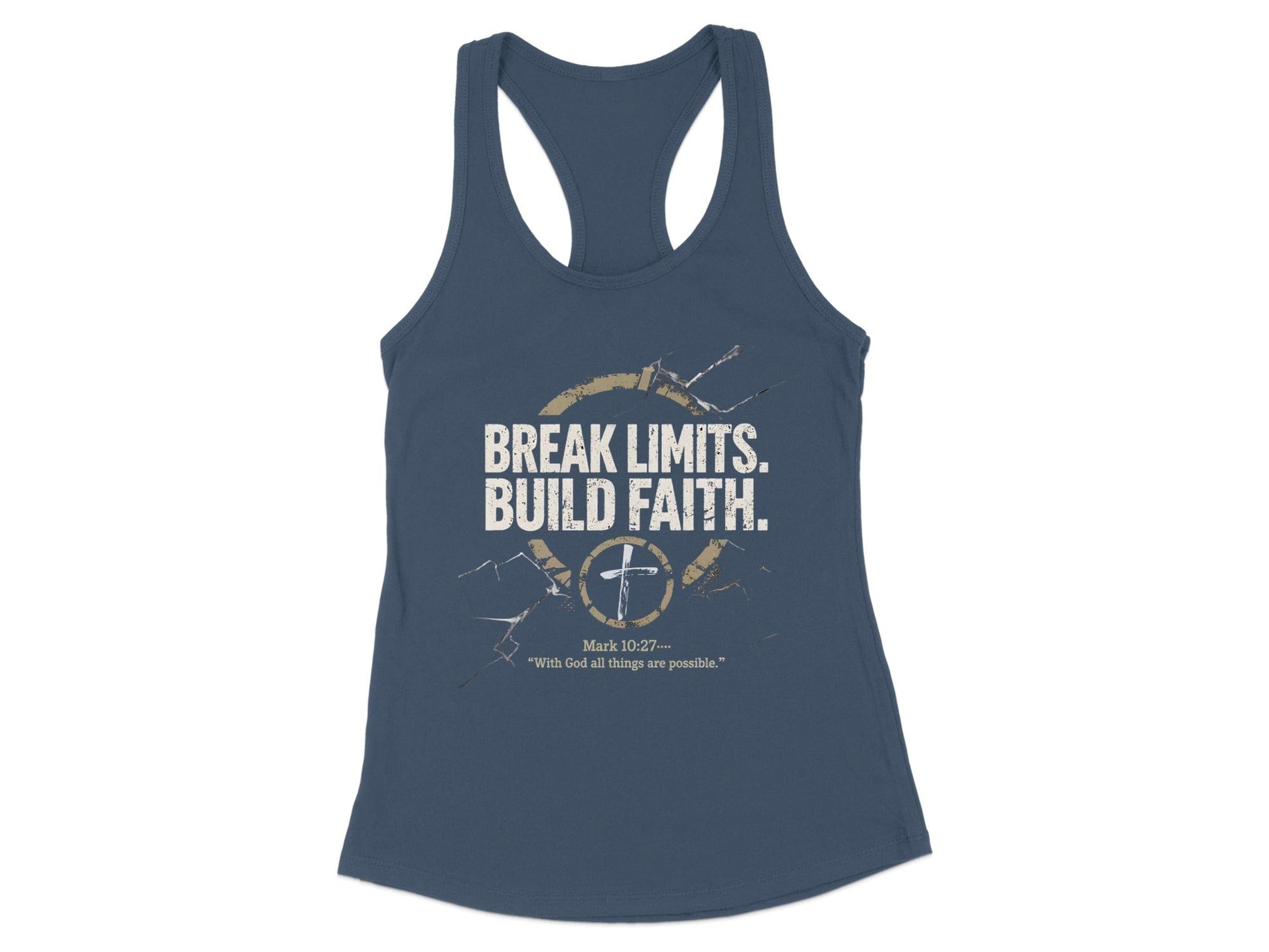 Break Limits Build Faith Racerback Tank Top product type
