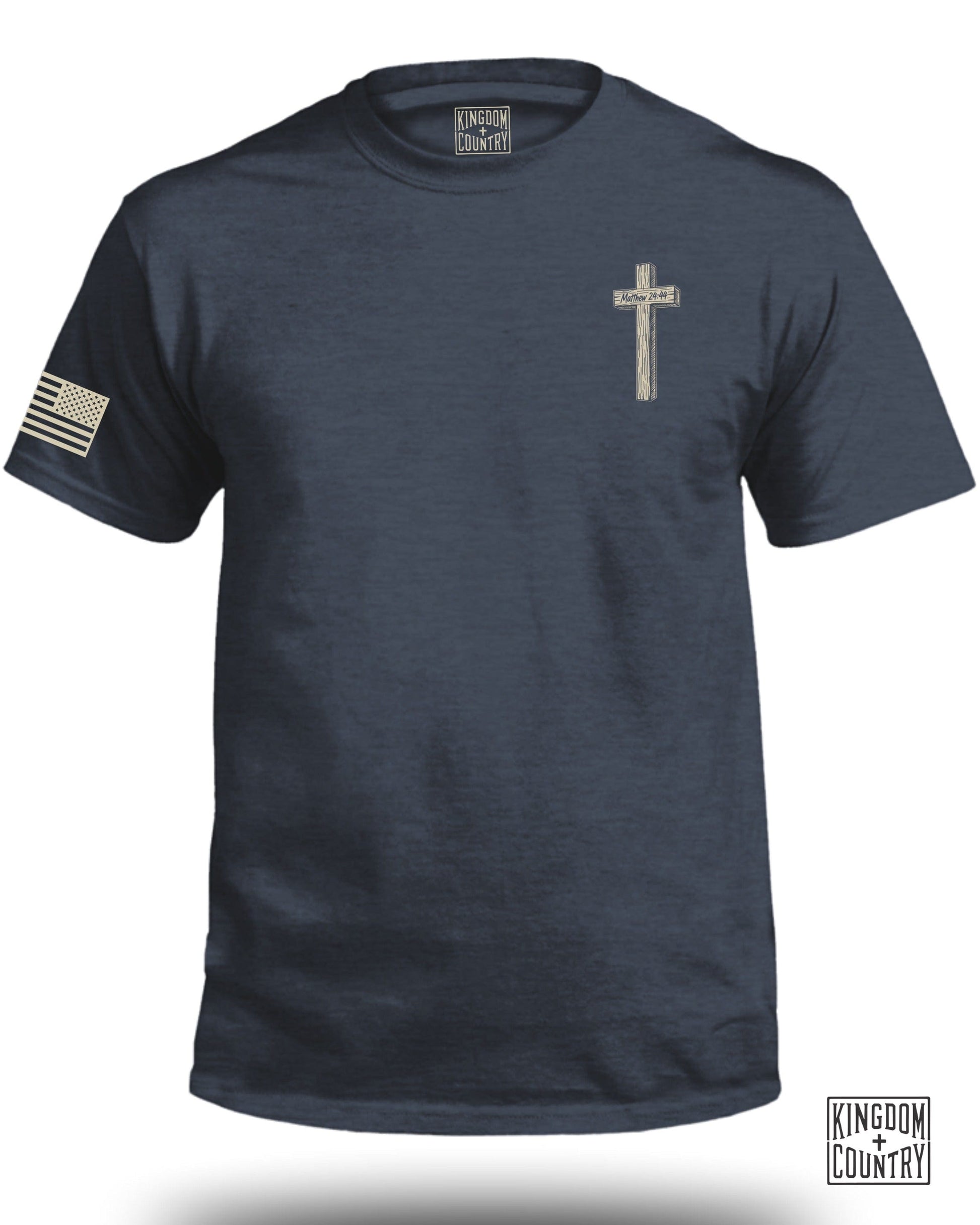 Kingdom And Country Cross Design T-Shirt product