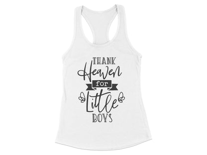 Thank Heaven for Little Boys Racerback Tank Top product