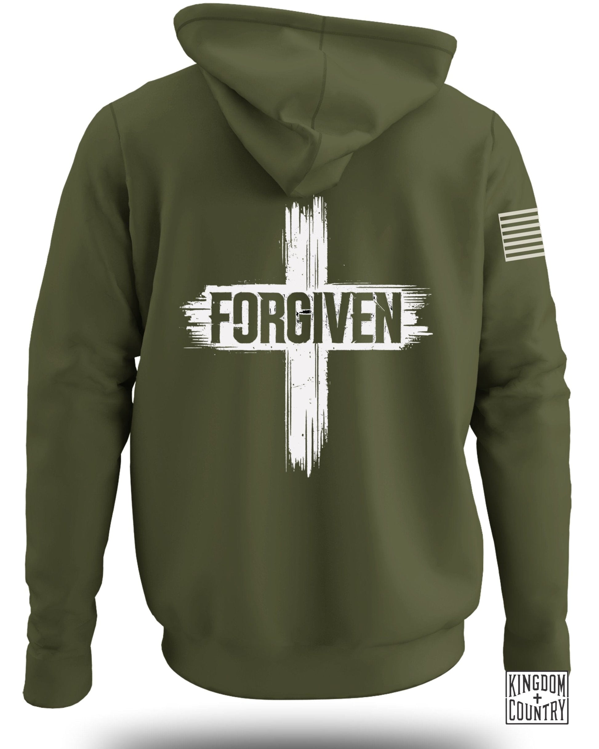 Forgiven Printed Design Hooded Sweatshirt Product Type