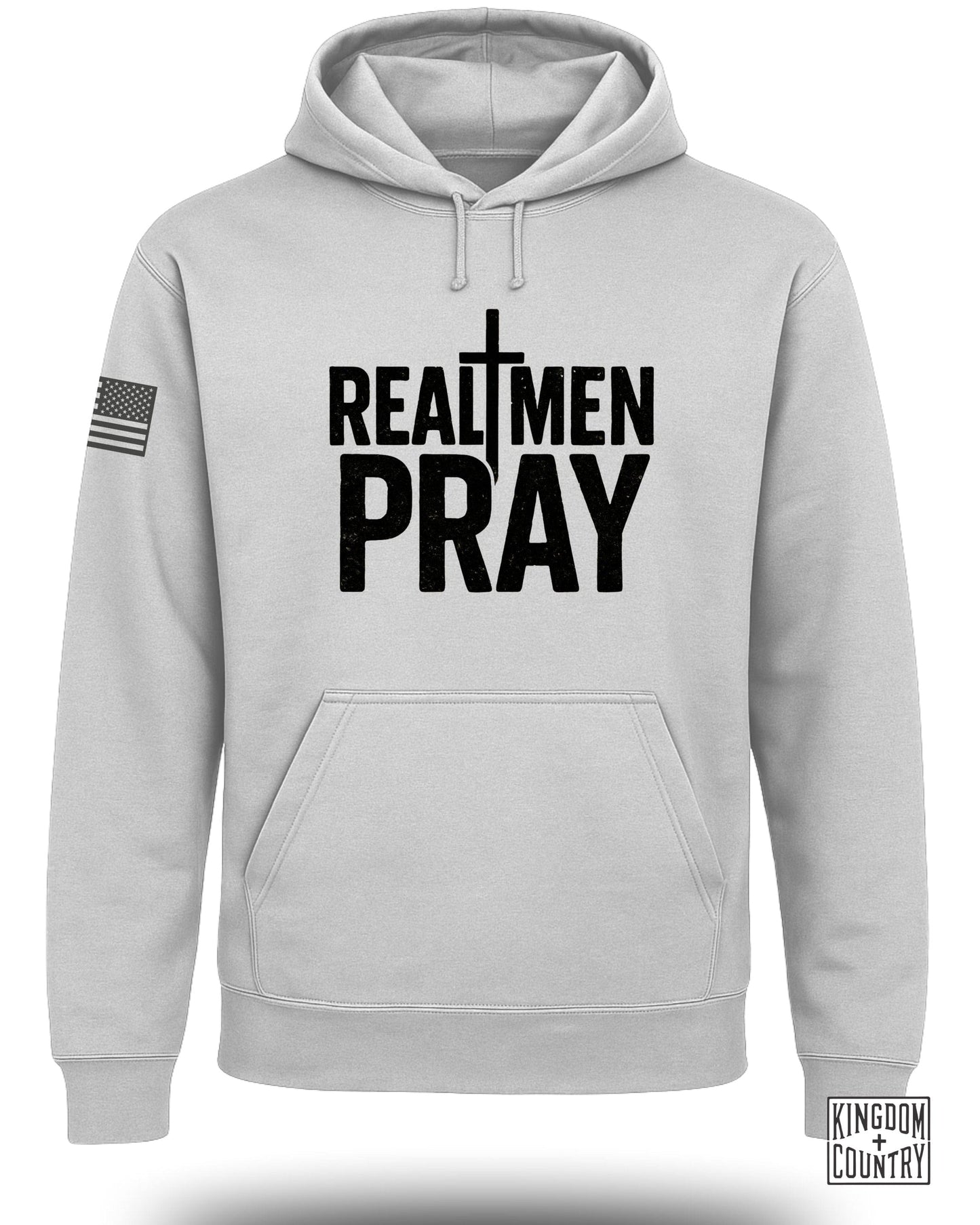Real Men Pray Empowering Hoodie