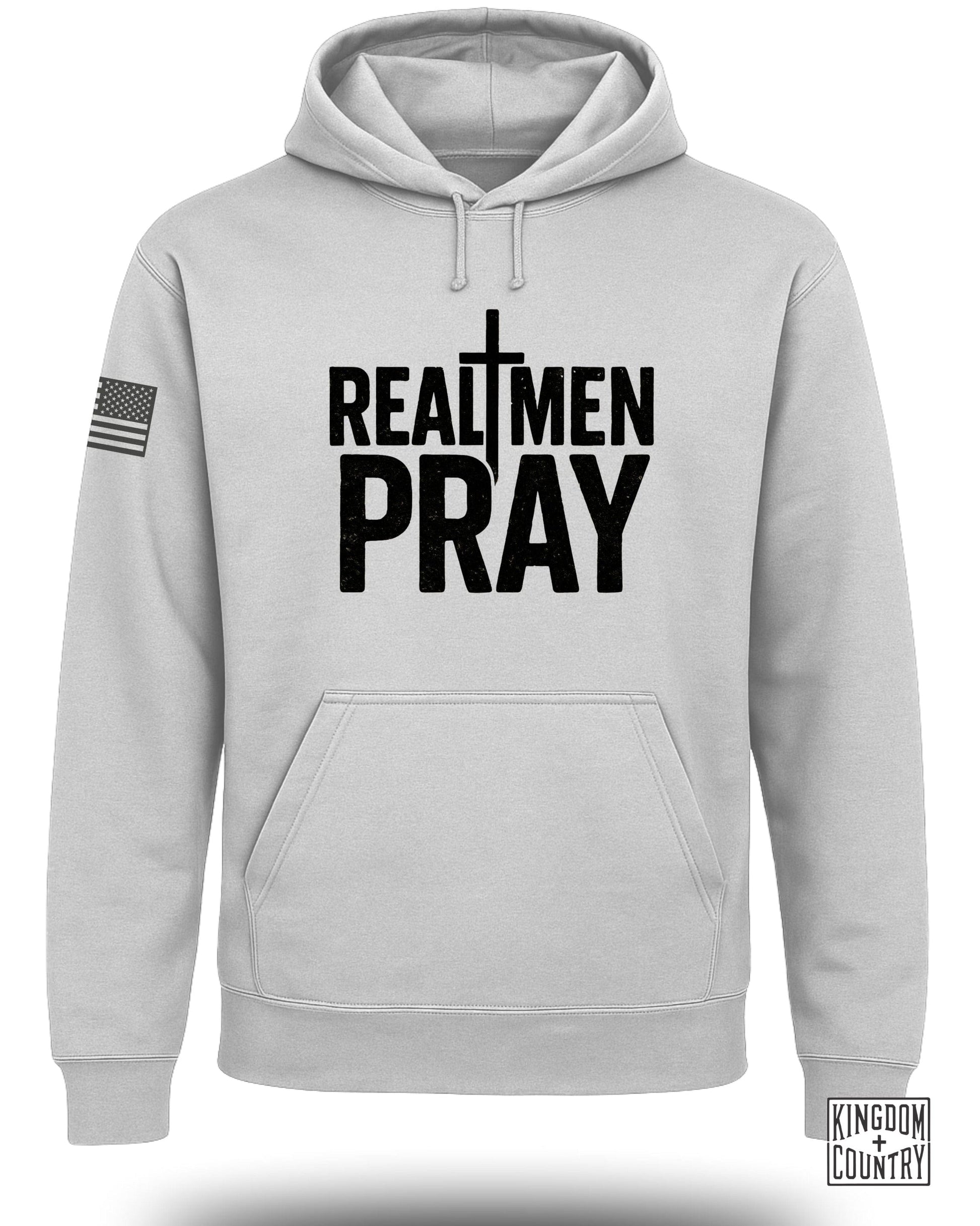 Real Men Pray Empowering Hoodie