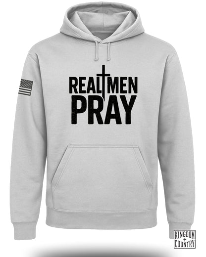 Real Men Pray Empowering Hoodie