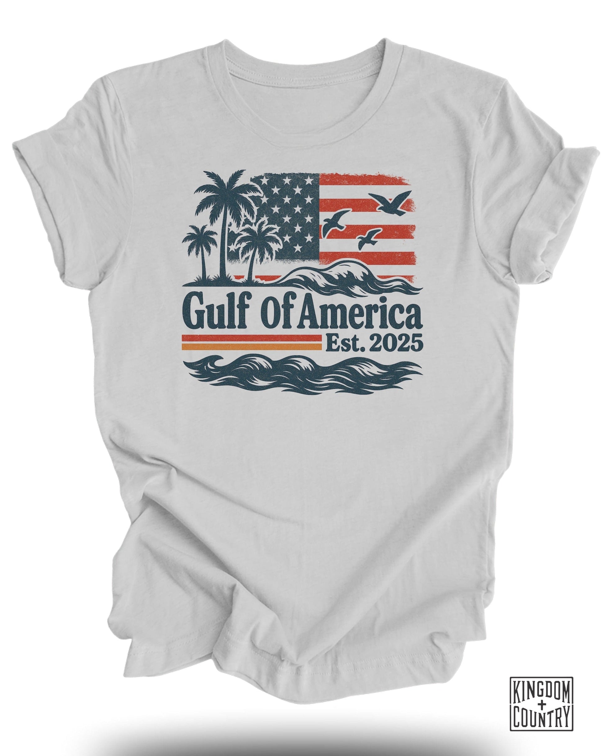 Gulf of America Est 2025 Graphic Tee Shirt product type