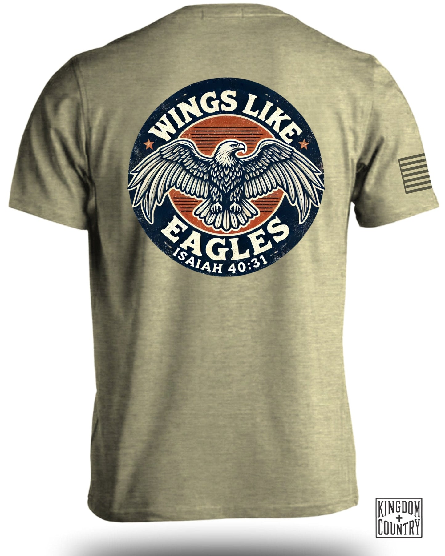 Wings Like Eagles Isaiah 40:31 T-shirt product