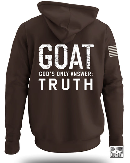 GOAT God's Only Answer Truth Graphic Hoodie product