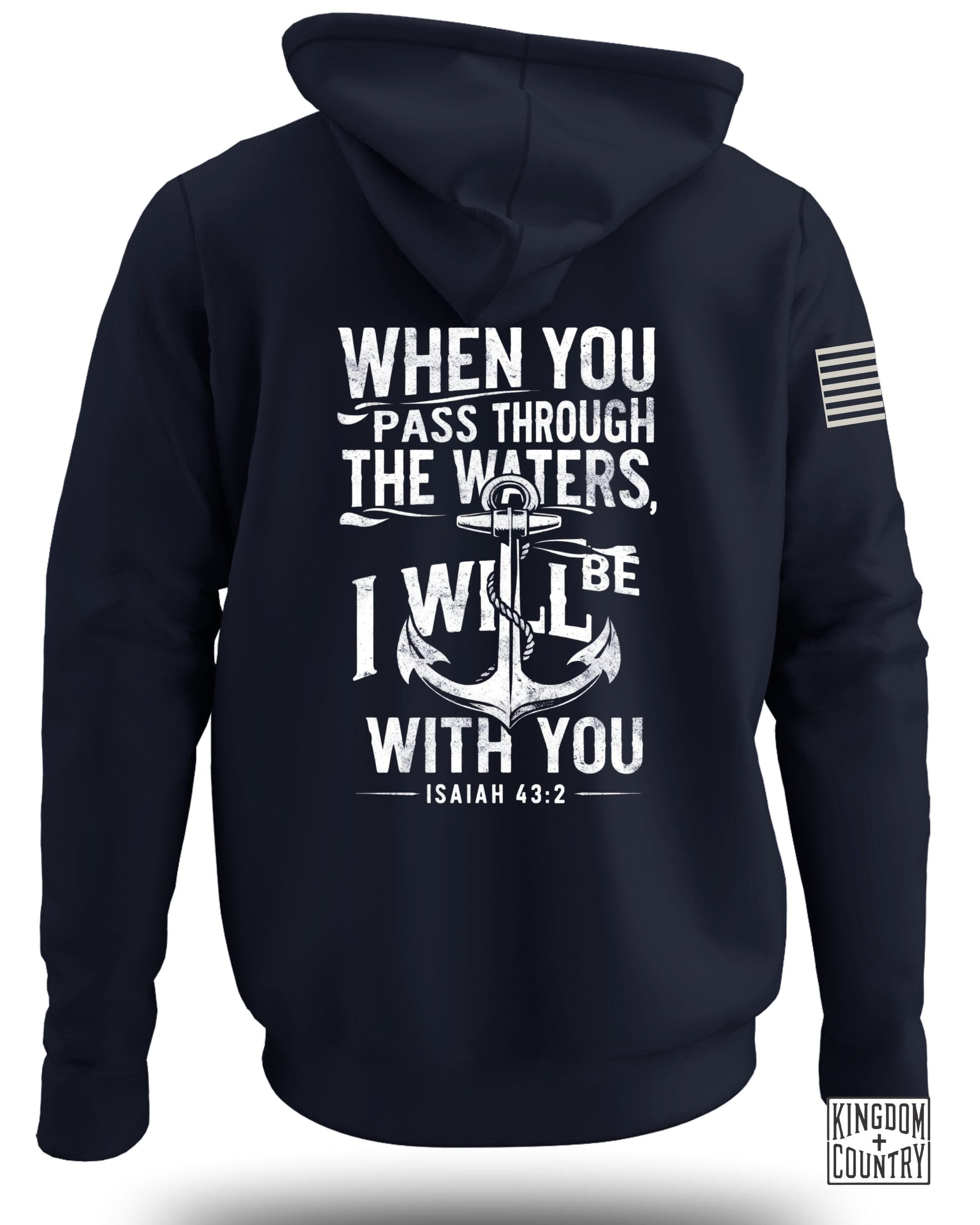 Inspirational Quote Anchor Design Hoodie product type