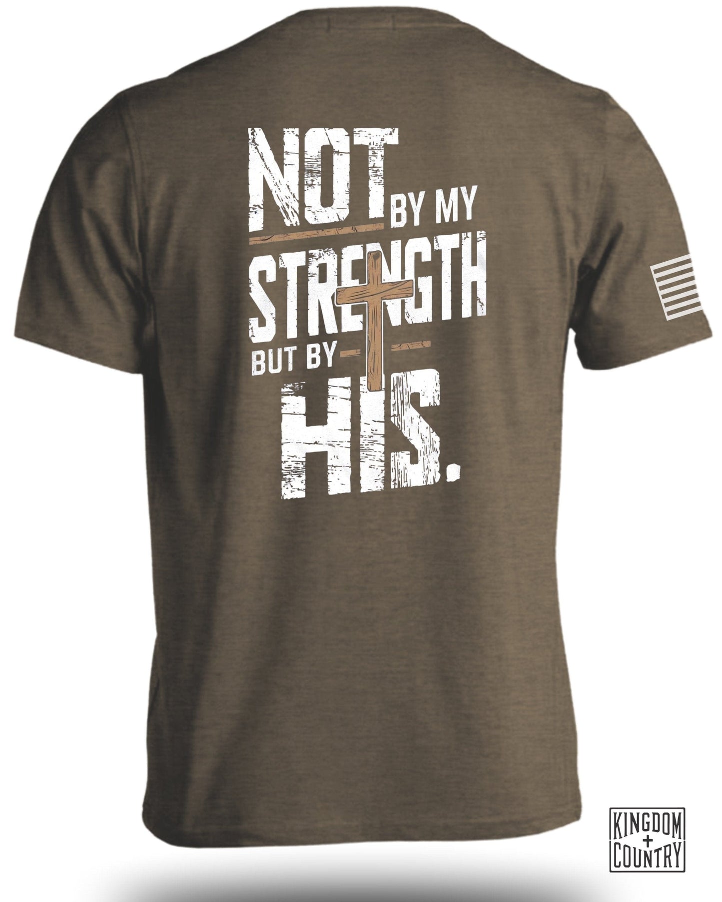 Not by My Strength But by His T-shirt product type