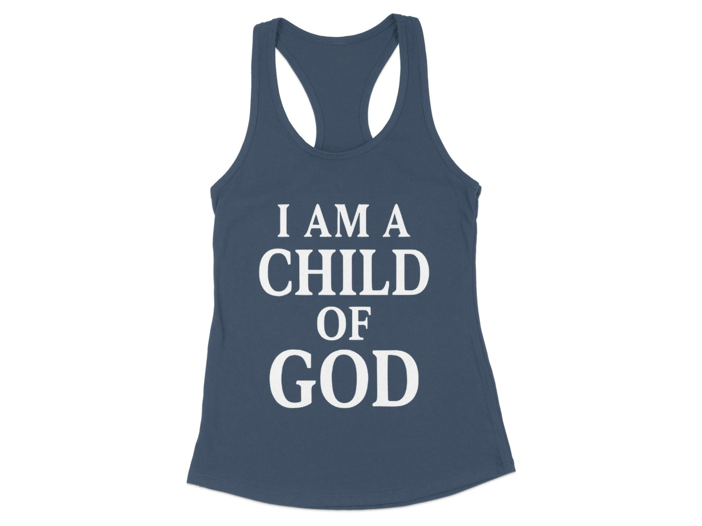 I Am A Child Of God Inspirational Tank Top product type